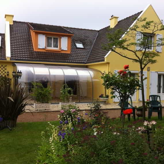 Eltolható teraszfedés - Balkon típus
