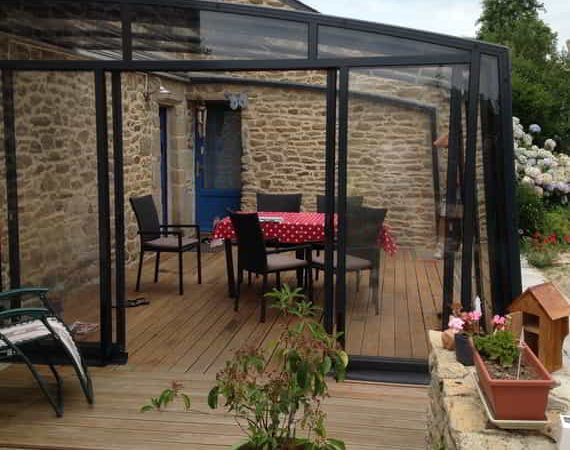 Eltolható tetőterasz - Terrasse típus