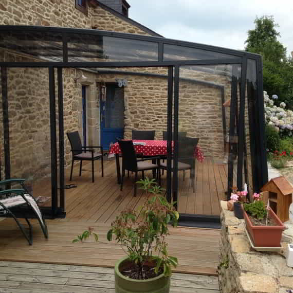 Eltolható tetőterasz - Terrasse típus